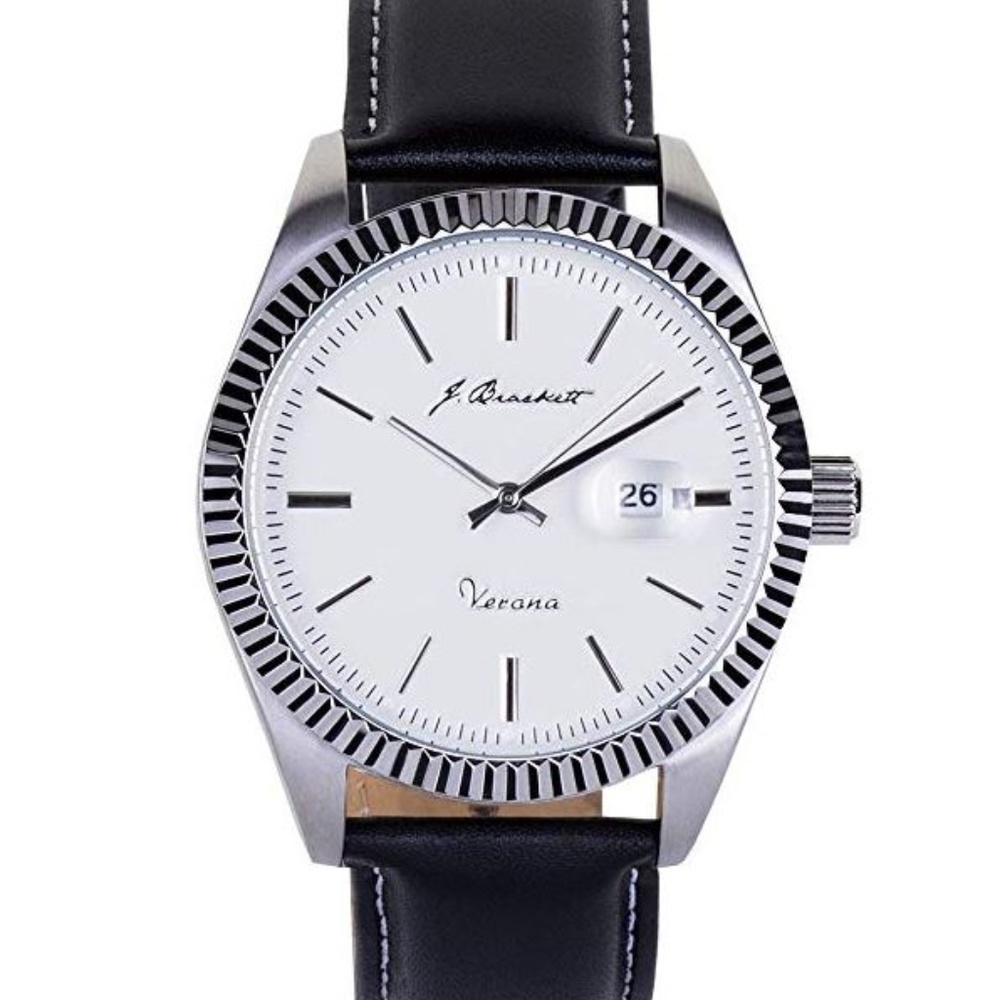 J. Brackett Verona Men's Quartz Bracelet Watch w/D